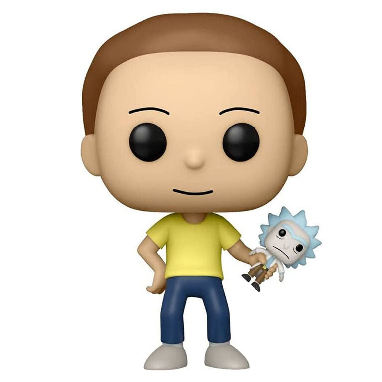 Funko Pop! Animation 958 - Rick and Morty - Morty with Shrunken Rick (2021) Funko Exclusive SVV-Schatzoekers