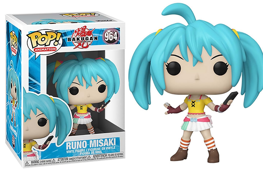 Funko Pop! Animation 964 - Bakugan Battle Brawlers - Runo Misaki (2021) SVV-Schatzoekers