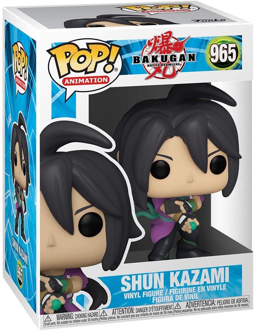 Funko Pop! Animation 965 - Bakugan Battle Brawlers - Shun Kazami (2021) SVV-Schatzoekers