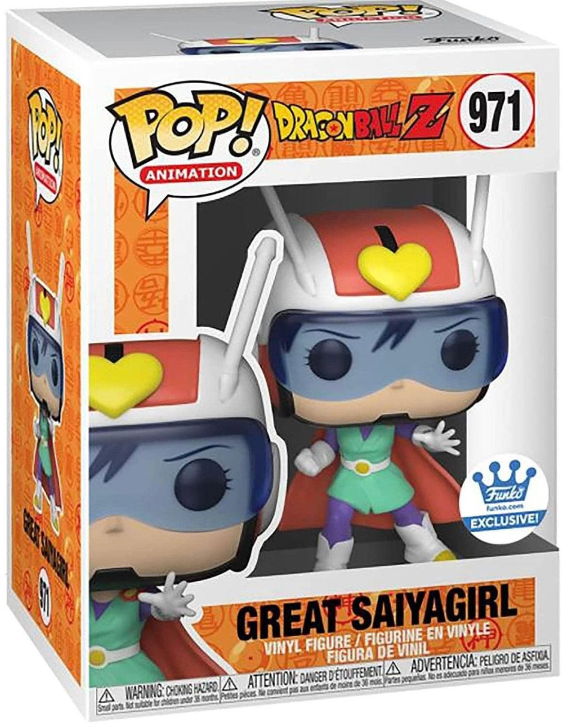 Funko Pop! Animation 971 - Dragon Ball Z - Great Saiyagirl (2021) EXCLUSIVE SVV-Schatzoekers