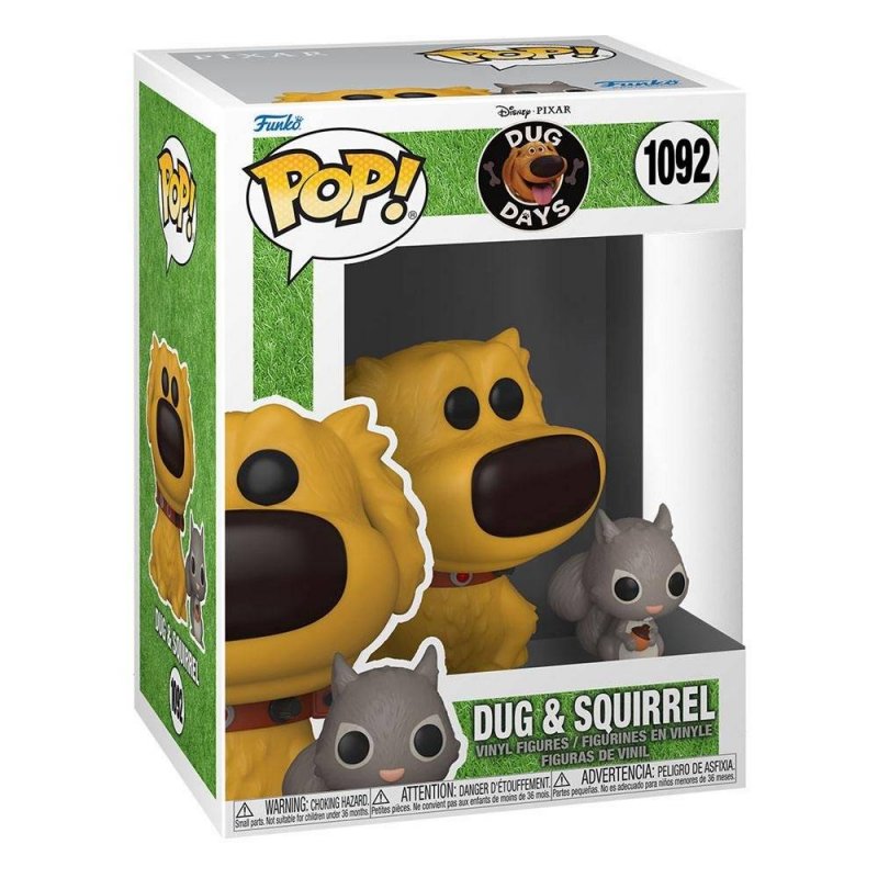 Funko Pop! Disney 1092 - Dug Days - Dug & Squirrel (2021) SVV-Schatzoekers