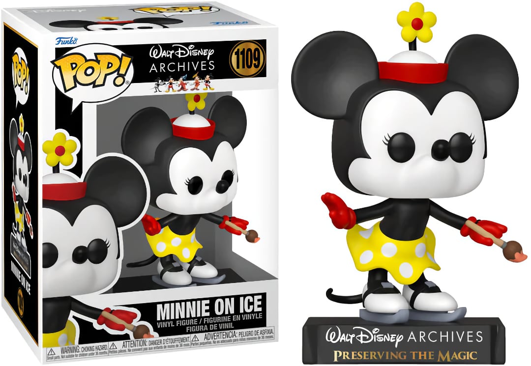 Funko Pop! Disney 1109 - Archives - Minnie On Ice (2021) SVV-Schatzoekers