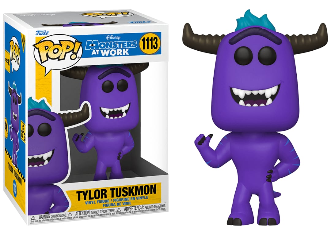 Funko Pop! Disney 1113 - Monsters at Work - Tylor Tuskmon (2021) SVV-Schatzoekers