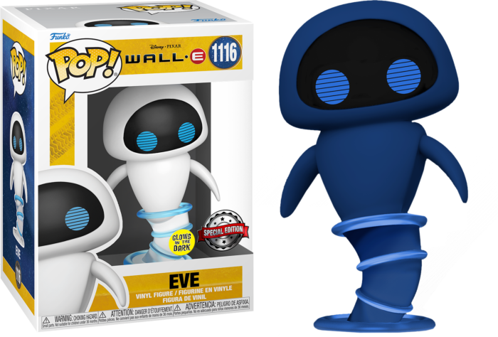 Funko Pop! Disney 1116 - Wall.E - Eve (2021) Glow in the Dark SVV-Schatzoekers