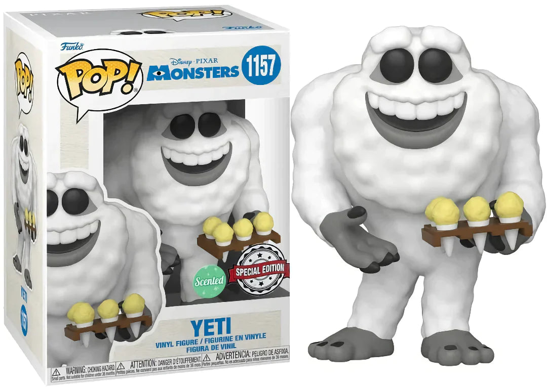 Funko Pop! Disney 1157 - Monsters - Yeti (2021) Scented - Special Edition SVV-Schatzoekers