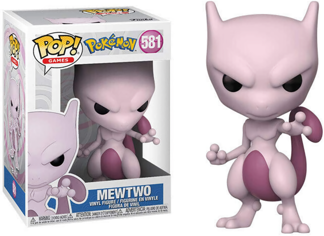 Funko Pop! Games 581 - Pokemon - Mewtwo (2020) SVV-Schatzoekers