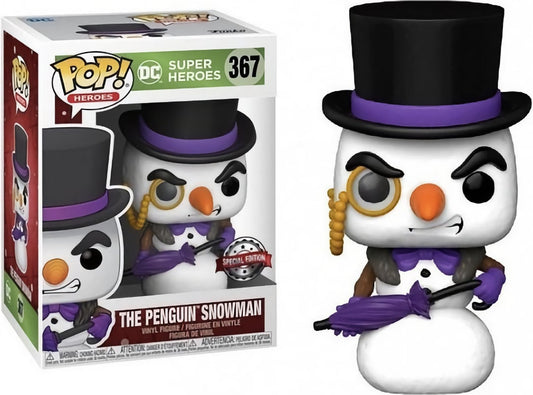 Funko Pop! Heroes 367 - DC Super Heroes - The Penguin Snowman (2020) Exclusive SVV-Schatzoekers