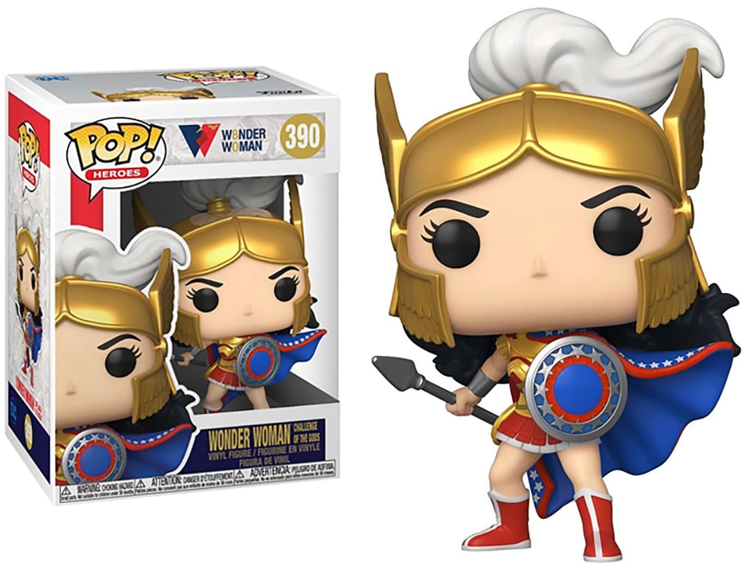 Funko Pop! Heroes 390 - W8nder W0man - Wonder Woman (Challenge Of The Gods) (2021) SVV-Schatzoekers