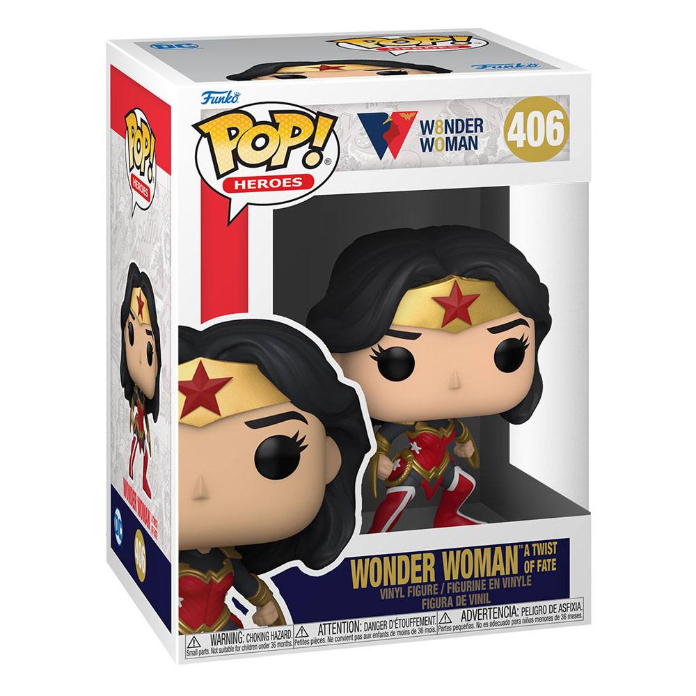 Funko Pop! Heroes 406 - W8nder W0man - Wonder Woman (A Twist Of Fate) (2021) SVV-Schatzoekers