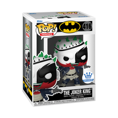 Funko Pop! Heroes 416 - Batman - The Joker King (2021) Exclusive SVV-Schatzoekers