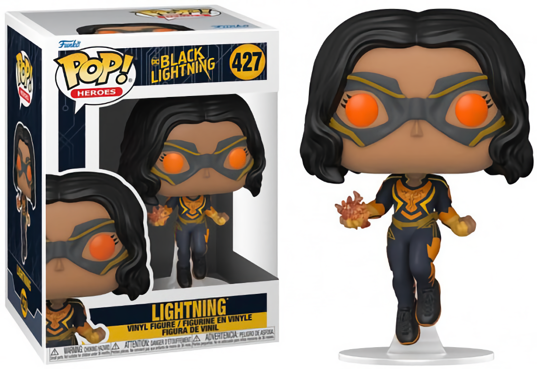 Funko Pop! Heroes 427 - DC Black Lightning - Lightning (2021) SVV-Schatzoekers