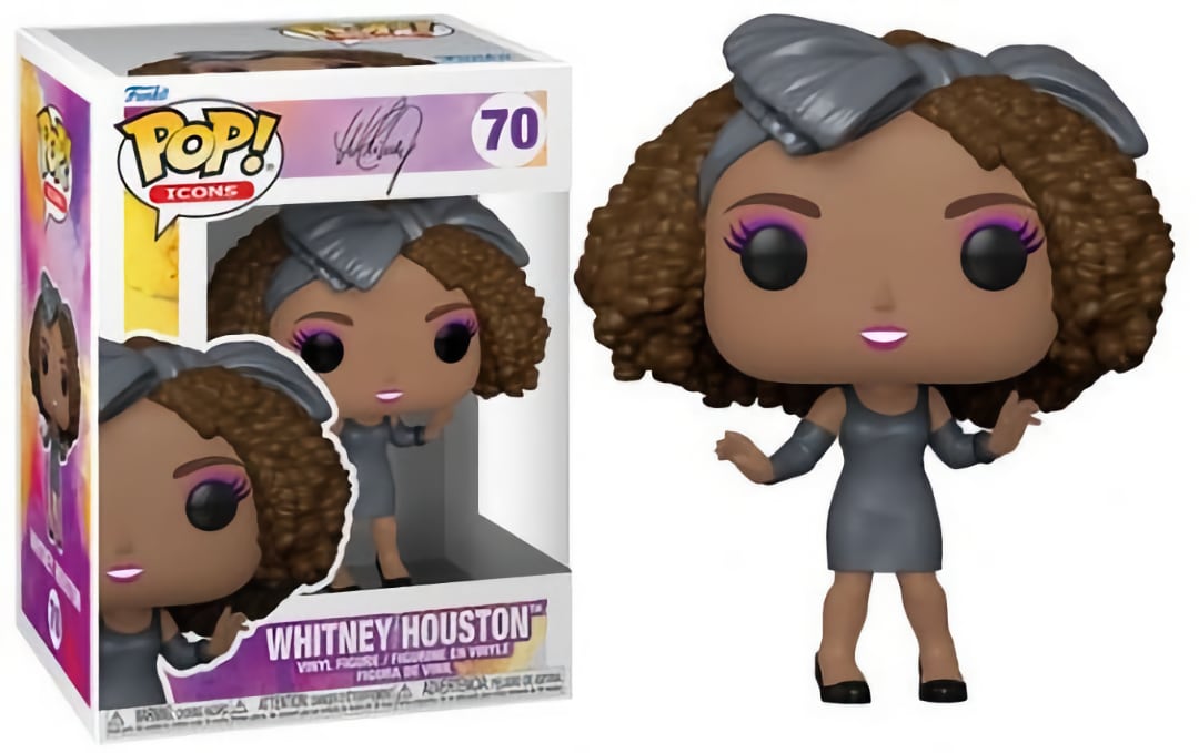 Funko Pop! Icons 070 - Whitney Houston - Whitney Houston (How Will I Know) (2022) SVV-Schatzoekers