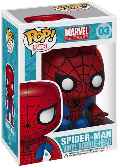 Funko Pop! Marvel 03 - Marvel Universe - Spider-Man (2013) SVV-Schatzoekers