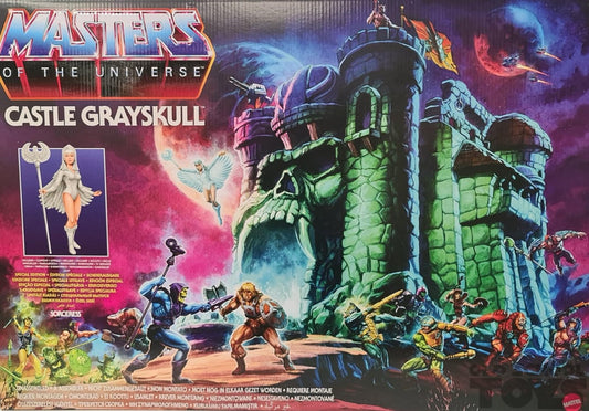 Mattel - Masters Of The Universe Origins - Castle Grayskull (2021) Incl. Special edition "Temple of Darkness" Sorceress actie figuur SVV-Schatzoekers