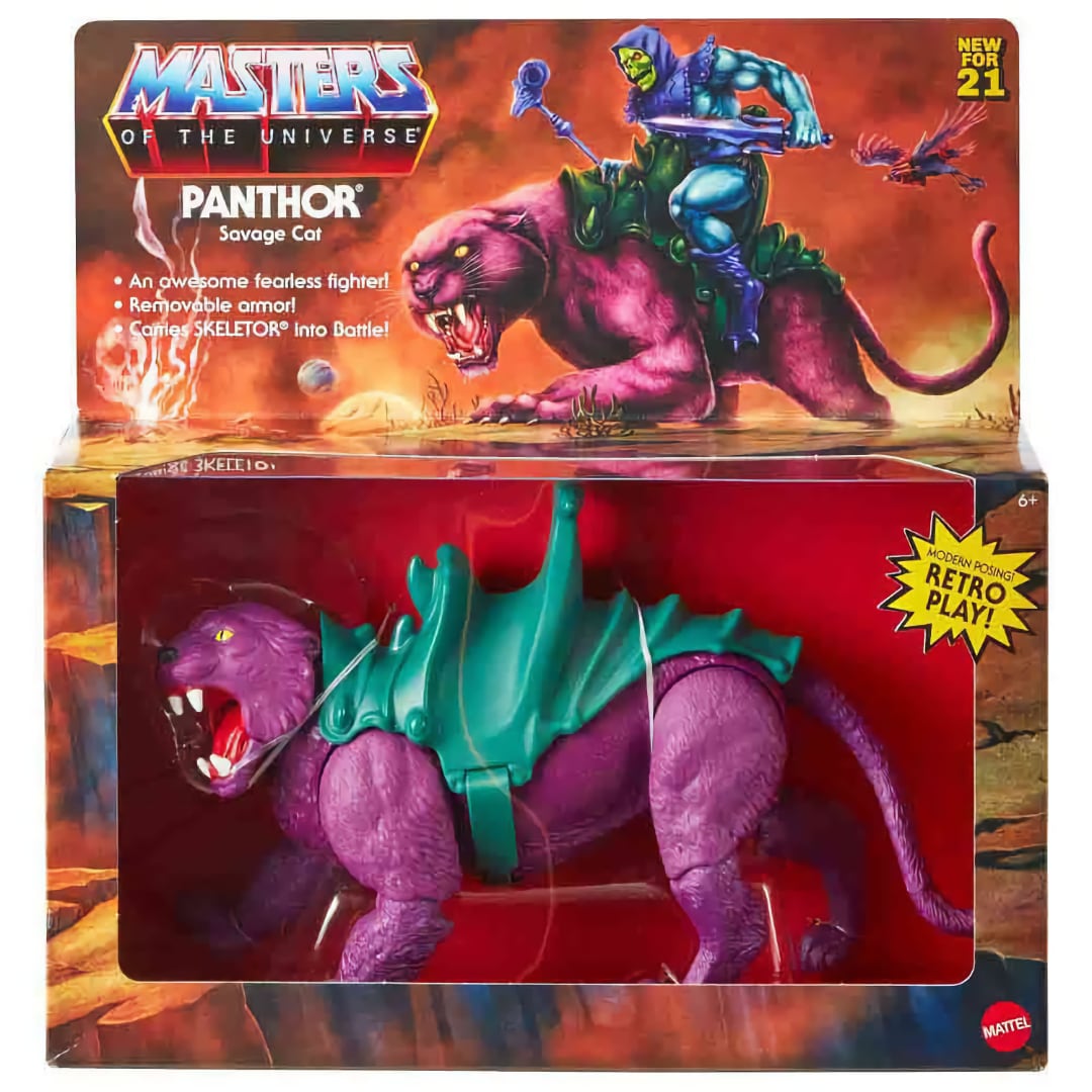 Mattel - Masters Of The Universe Origins - Panthor SVV-Schatzoekers
