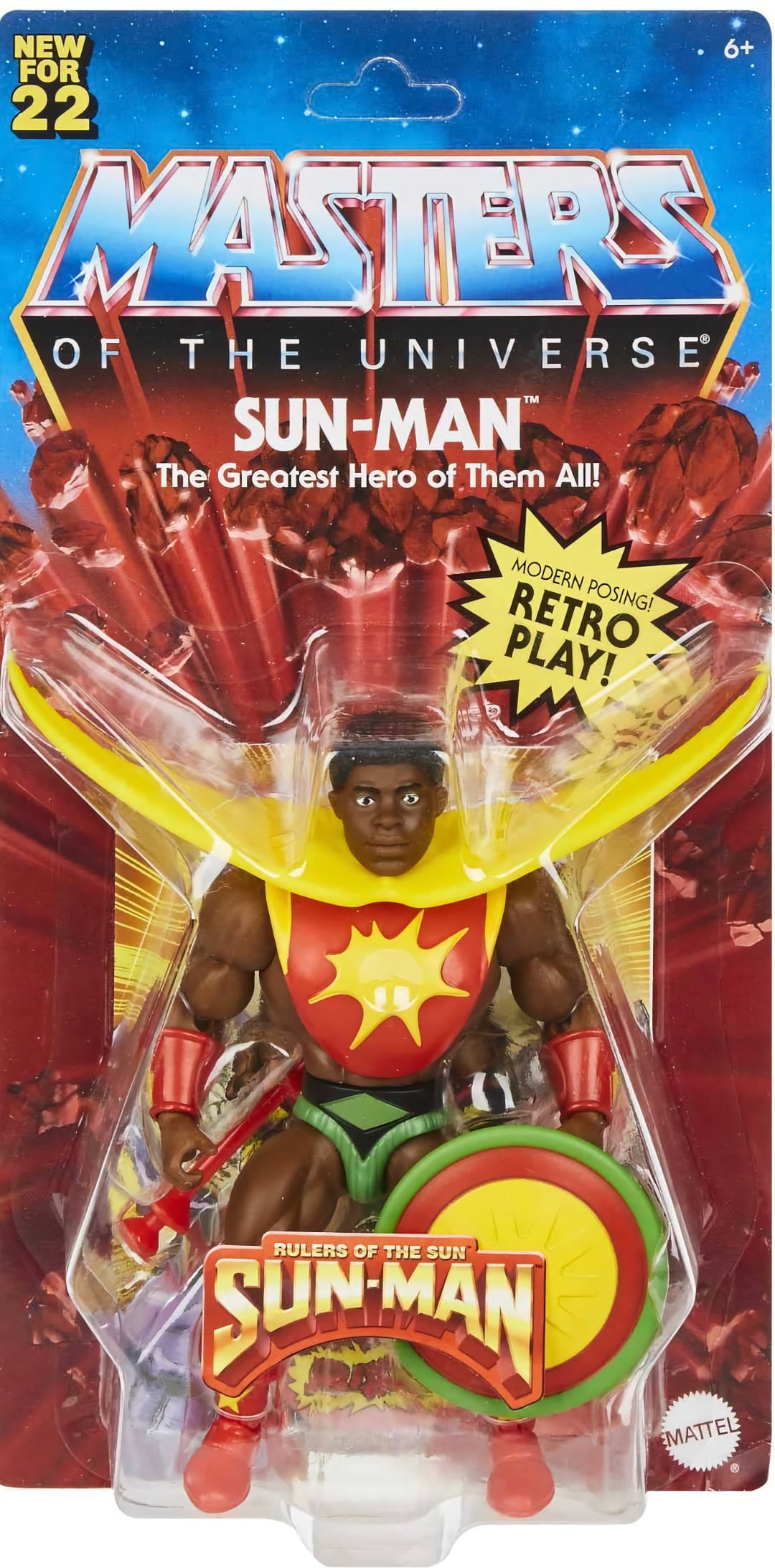 Mattel - Masters Of The Universe Origins - Sun-Man (2022) SVV-Schatzoekers