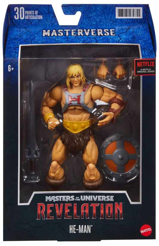 Mattel Masterverse - Masters Of The Universe Revelation - He-Man (2021) SVV-Schatzoekers