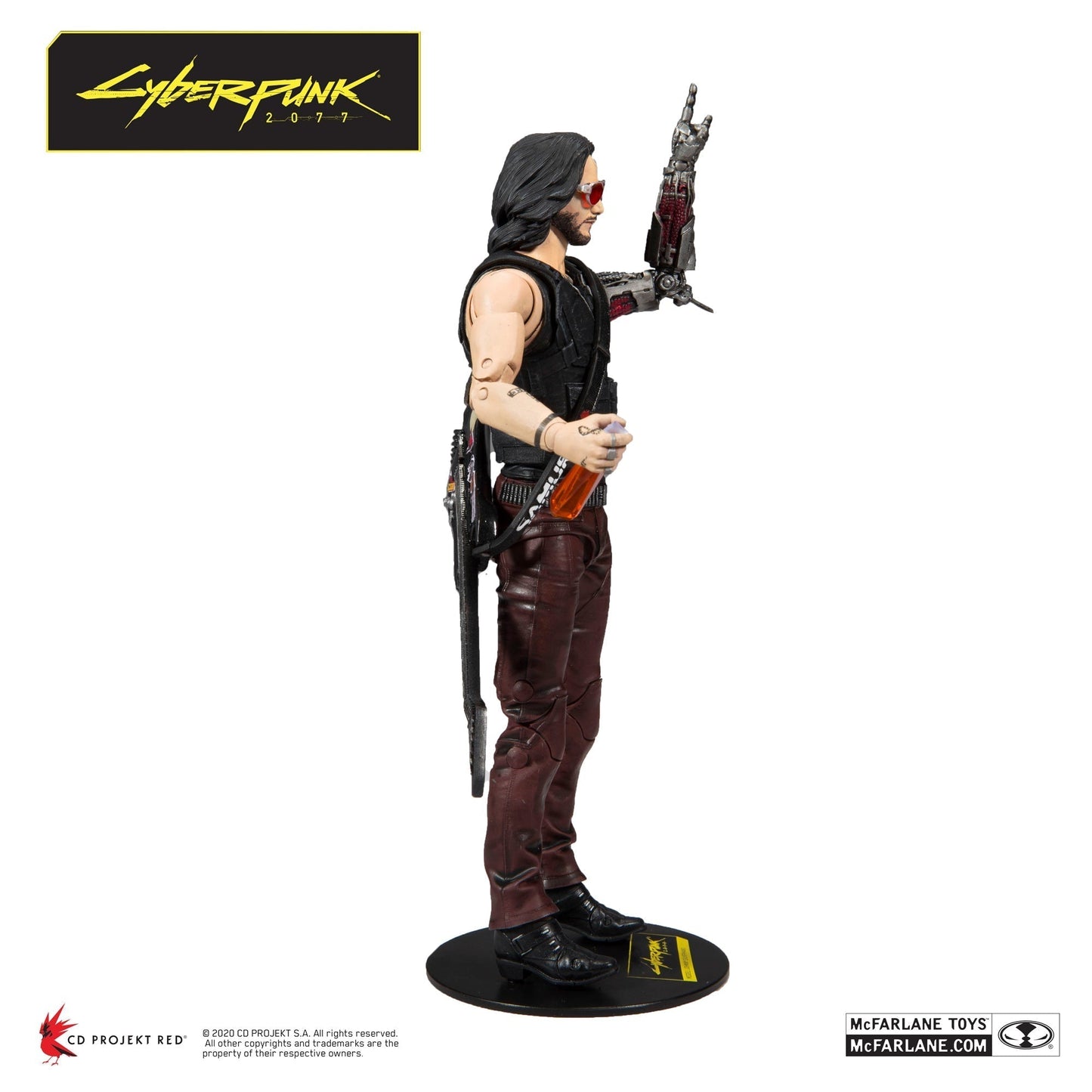 McFarlane Toys - Cyberpunk 2077 - Johnny Silverhand Action Figure (18cm) SVV-Schatzoekers