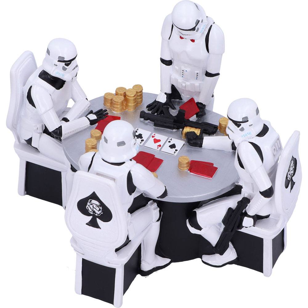 Nemesis Now - Star Wars - Stormtrooper Poker Face (18cm) PRE ORDER SVV-Schatzoekers