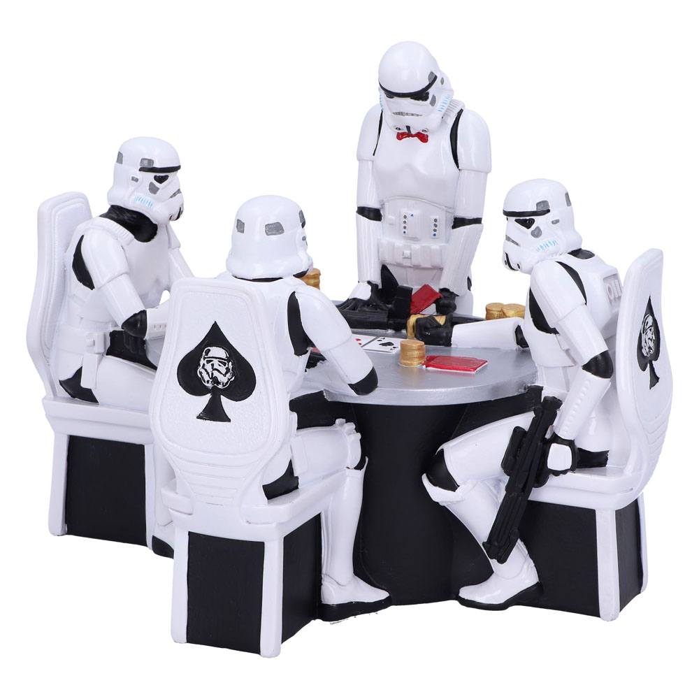 Nemesis Now - Star Wars - Stormtrooper Poker Face (18cm) PRE ORDER SVV-Schatzoekers