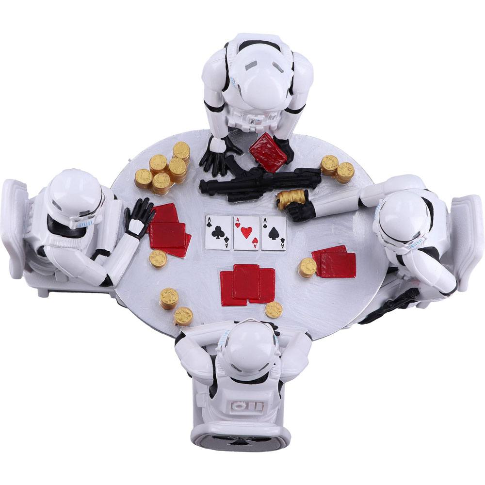 Nemesis Now - Star Wars - Stormtrooper Poker Face (18cm) PRE ORDER SVV-Schatzoekers