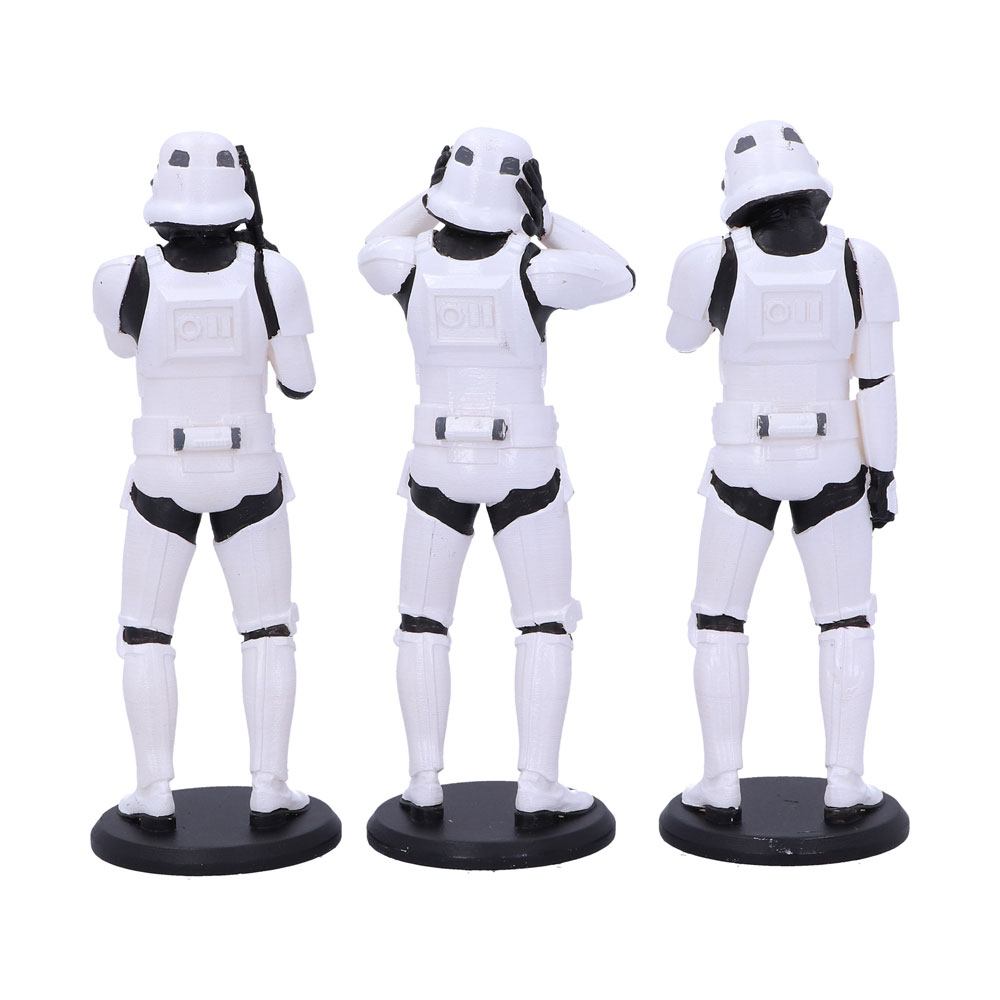 Nemesis Now - Star Wars - Three Wise Stormtroopers (14cm) SVV-Schatzoekers