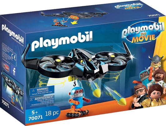Playmobil 70071 - The Movie - Robotitron met Drone (2019) SVV-Schatzoekers