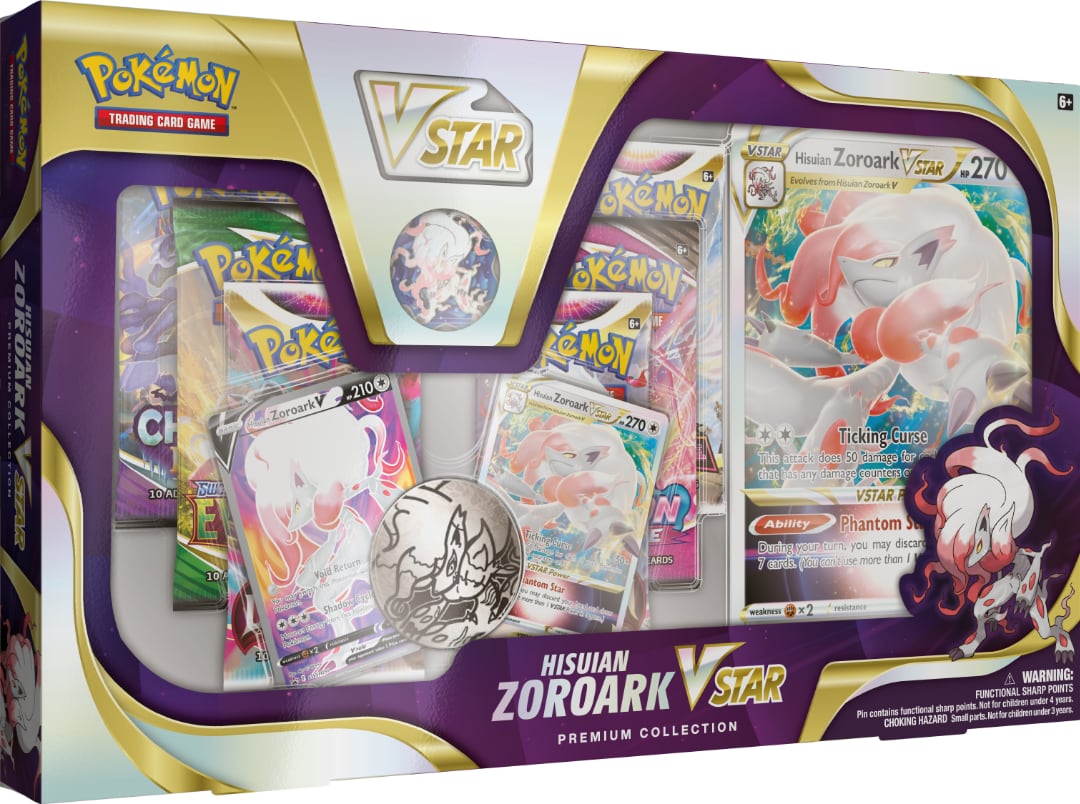 Pokemon TCG - Zoroark VSTAR Premium Collection Box (2022) SVV-Schatzoekers
