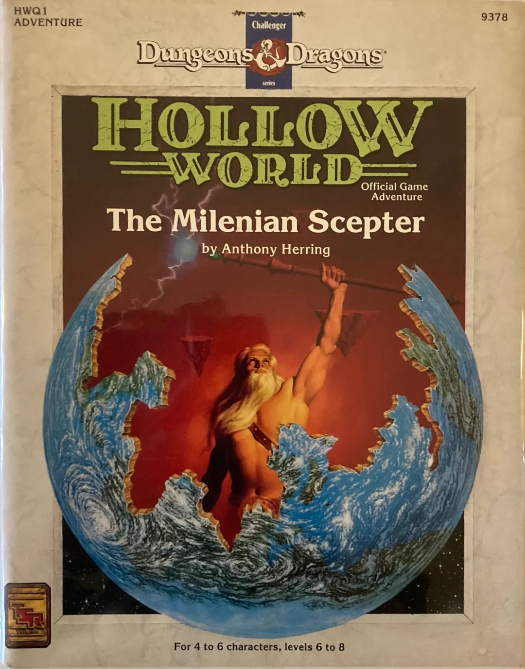 TSR - Dungeons & Dragons - Hollow World- The Milenian Scepter 9378 (1992) SVV-Schatzoekers
