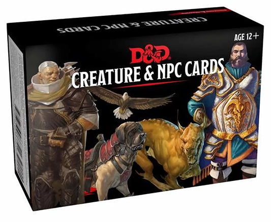WOTC - Dungeons & Dragons : Creature & NPC Cards (English)