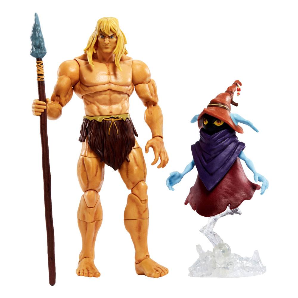 Mattel Masterverse - Masters Of The Universe - (Wave 2 - 2021) Savage He-Man & Orko (Revelation DeLuxe)