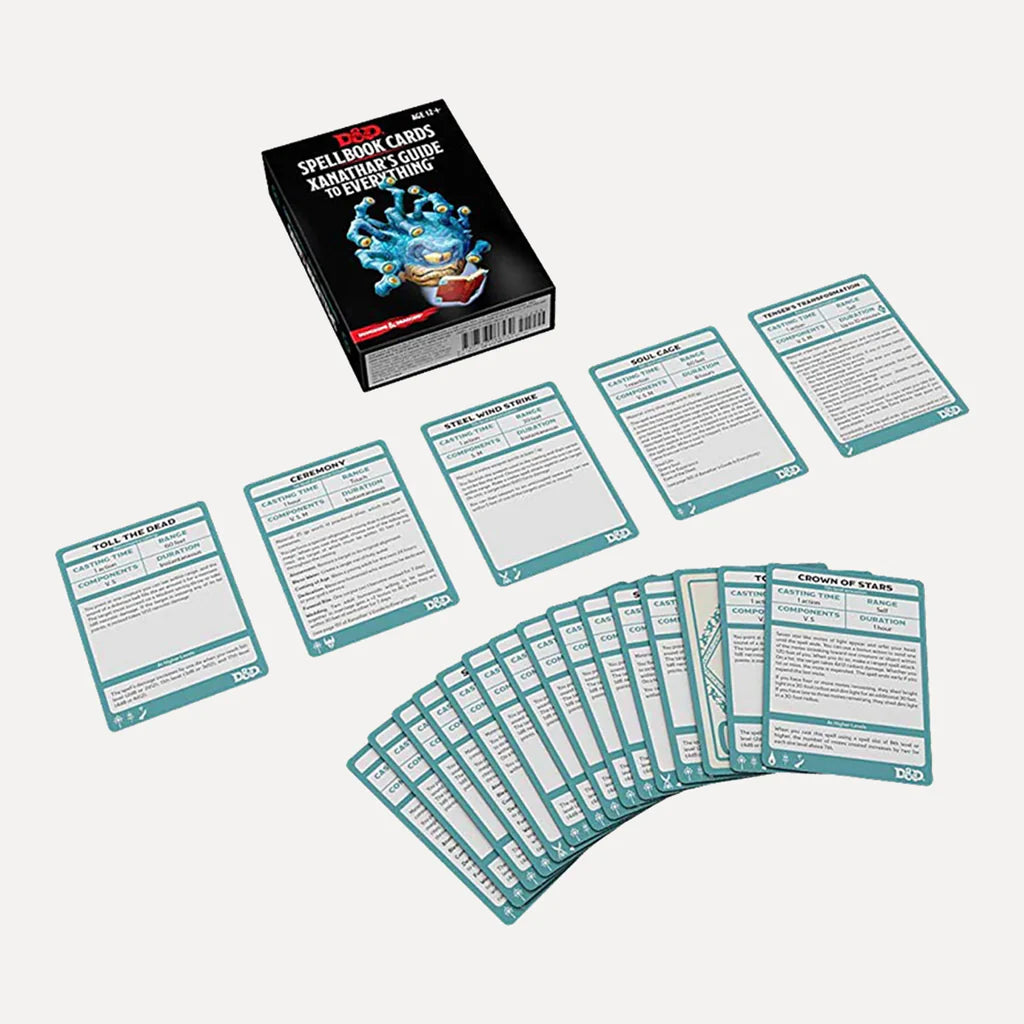 WOTC - Dungeons & Dragons : Spellbook Cards: Xanathar's Guide To Everything (English)
