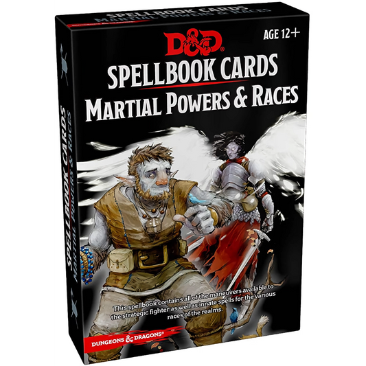 WOTC - Dungeons & Dragons : Spellbook Cards: Martial Powers & Races (English)