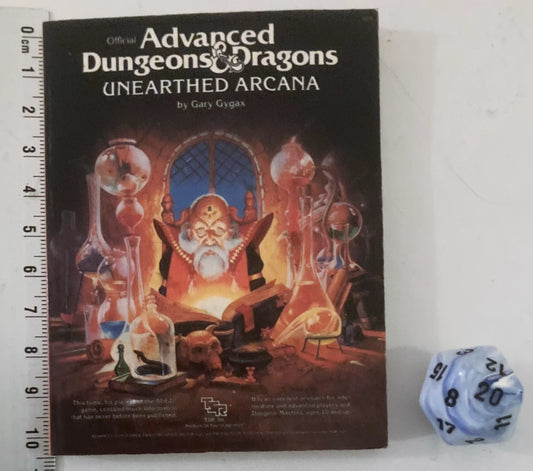 TSR - AD&D - Unearthed Arcana - 2017 Miniatuur uitgave (1995)