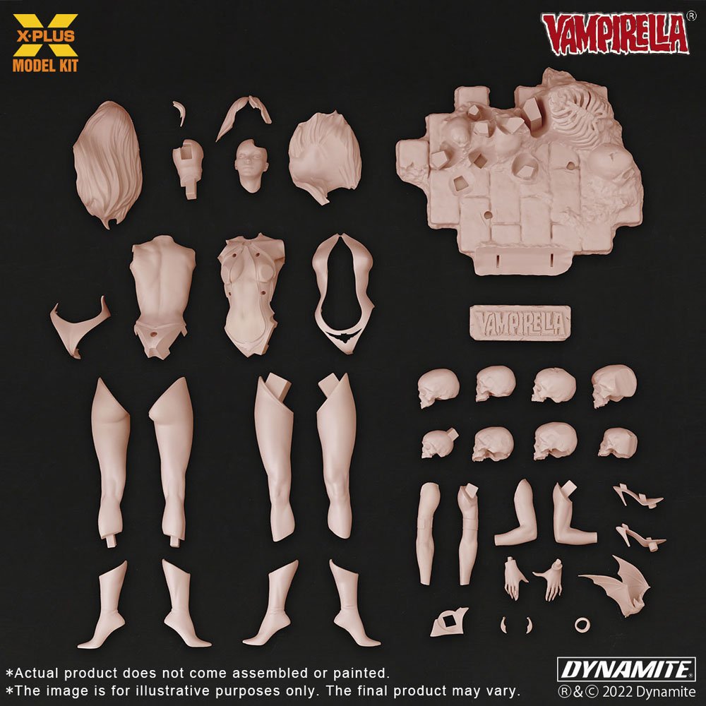 X-Plus - Vampirella Plastic Model Kit - Vampirella 2.0 Jose Gonzales Edition (23cm)
